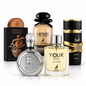Kit 5 Perfumes Árabes – Brioche Vanille, L’Intrude, Your Touch, Fakhar e Asad