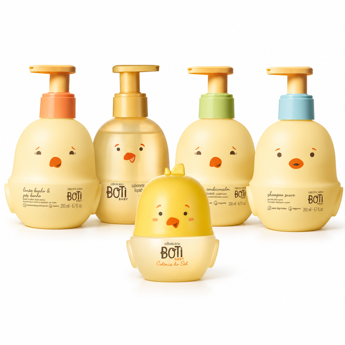 Kit Boti Baby O Boticário avec 5 Produits