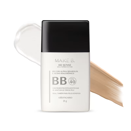 BB Cream Multiprotetor FPS40 Make B. Sense Cor: 2 Médio Claro 160-220 25g