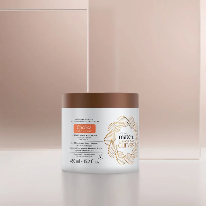 Creme Para Pentear (2ABC e 3ABC) Cachos 450ml