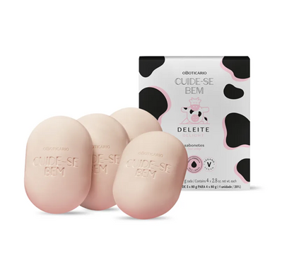 Sabonete Em Barra Cuide-Bem Deleite 4x80g