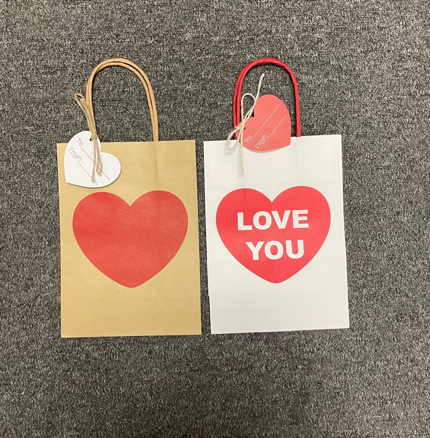 Saco individual dia Namorados P