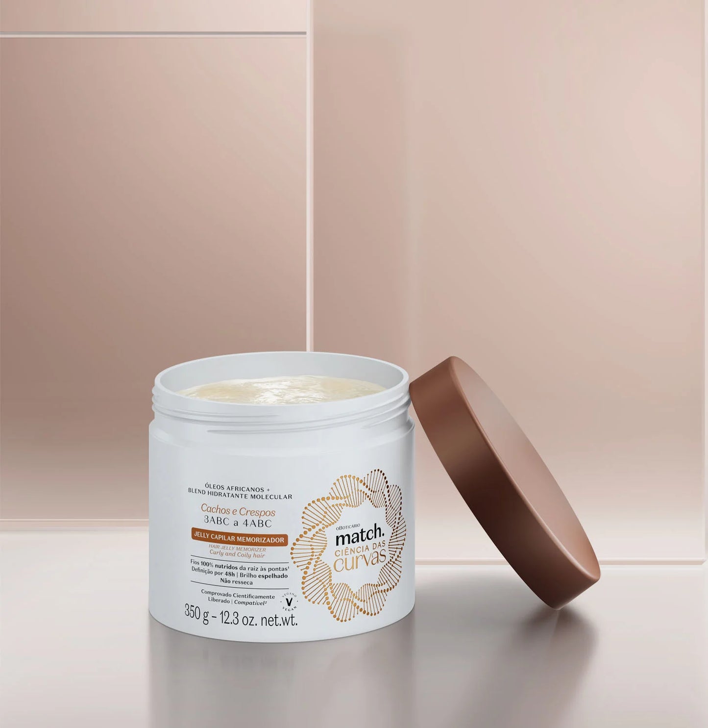 Jelly Capilar Memorizador Match Ciência das Curvas 350g