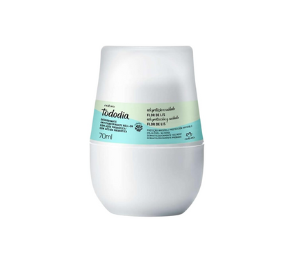 Desodorante Antitranspirante Roll-on Tododia Flor de Lis 70 ml