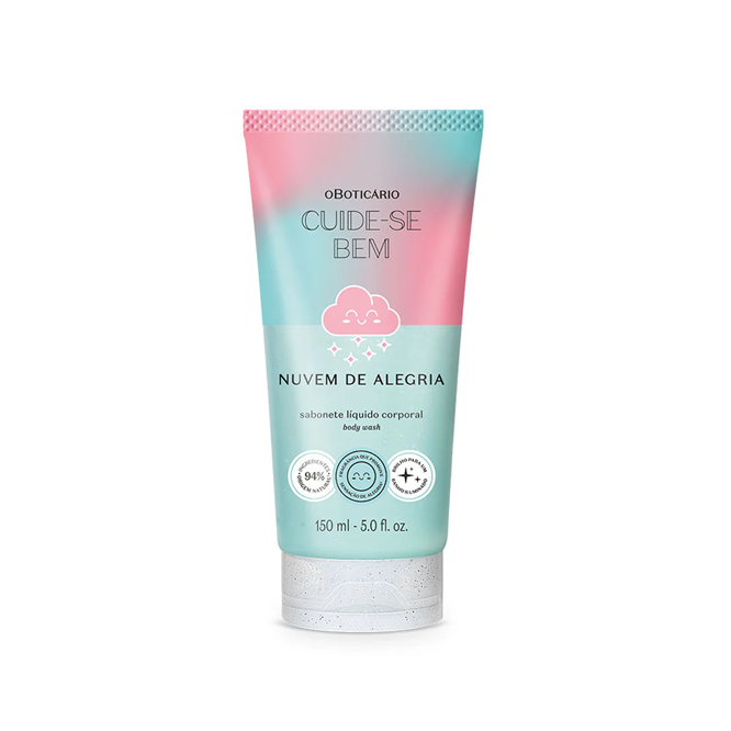 Cuide-se Bem Nuvem de Alegria Sabonete Líquido Corporal, 150ml