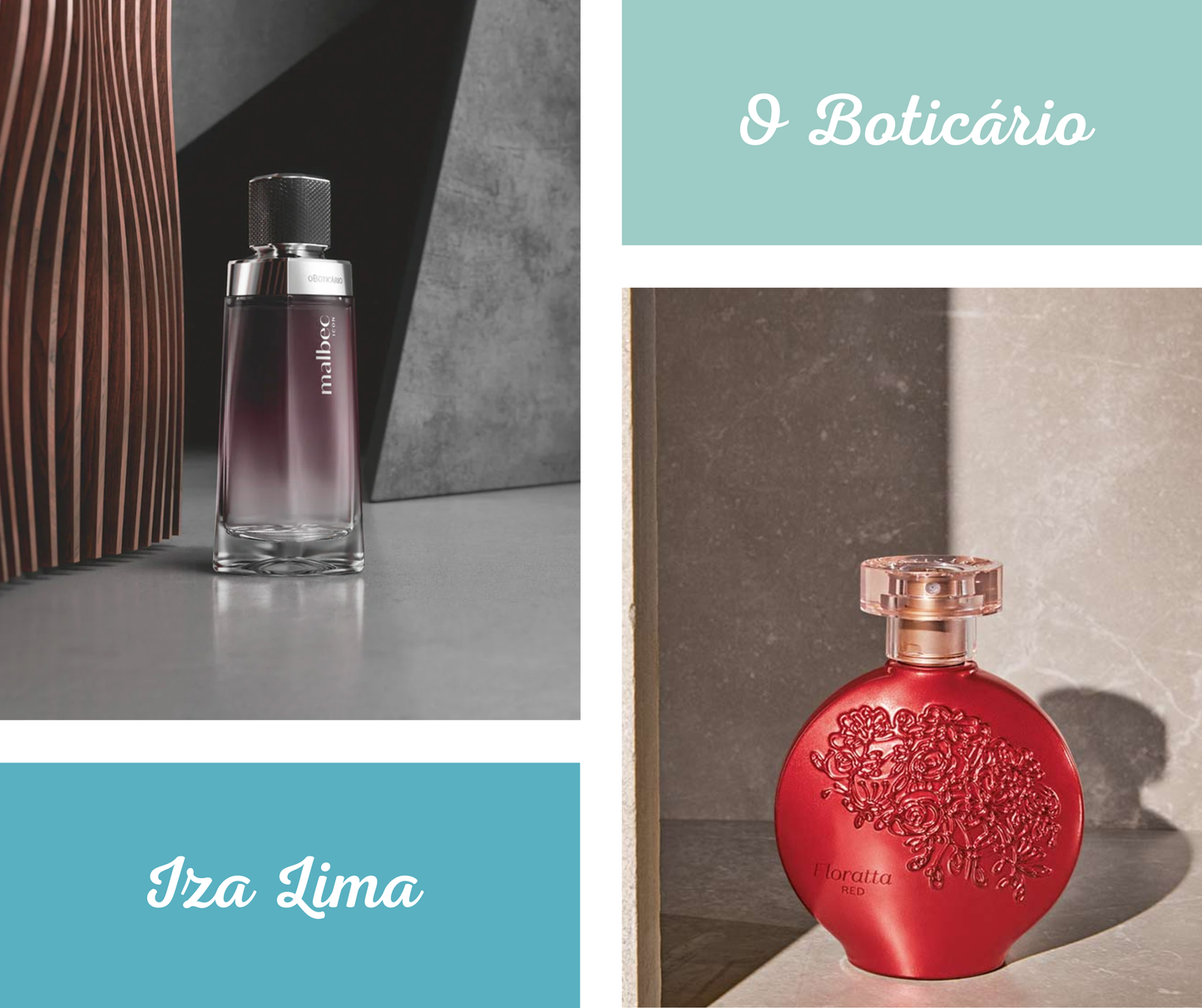 COMBO - Malbec Icon Eau de Toilette 100ml + Floratta red Eau de Toilette 75ml