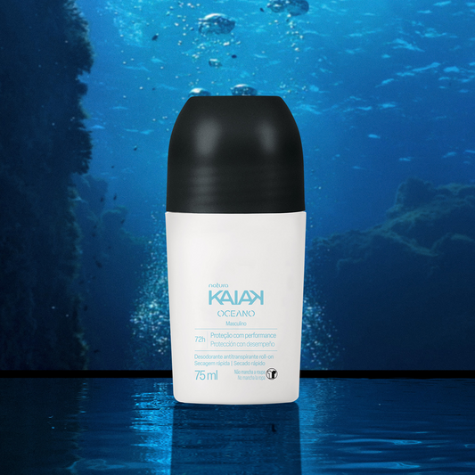 Roll-on Kaiak Oceano Masculino 75ml- Natura