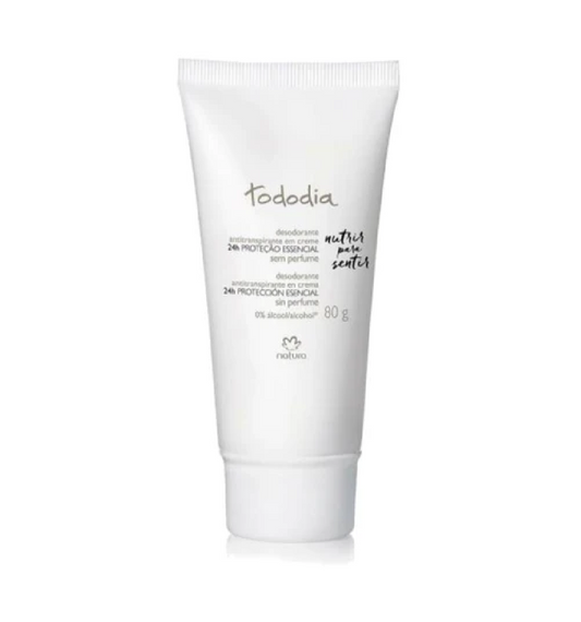 Desodorante Antitranspirante em Creme Natura TodoDia Sem Perfume 80g