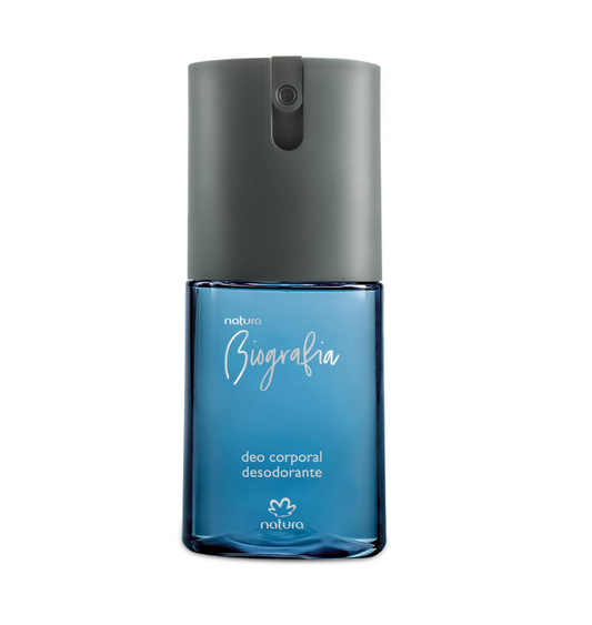 Biografia Masculino Desodorizante Corporal, 100ml