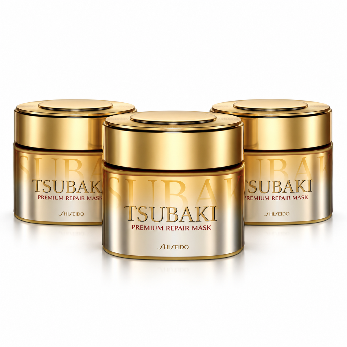 Kit TSUBAKI Premium Repair Mask Shiseido 3 × 180 g