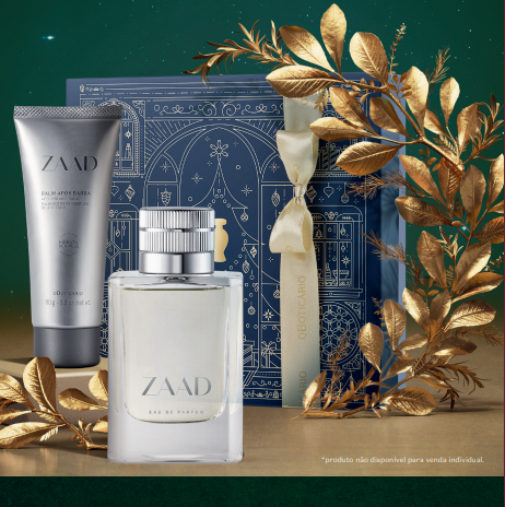 Zaad Eau de Parfum, 95 ml + Balm Após-Barba, 110 g