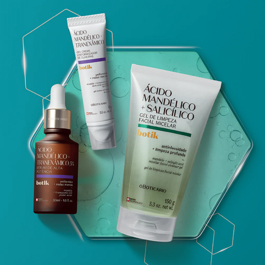 Gel Creme Uniformizador de Olheiras Ácido Mandélico + Tranexâmico Botik 15g