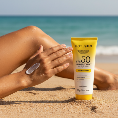 Boti.Sun Protetor Solar Corporal Gel Creme FPS50 200g