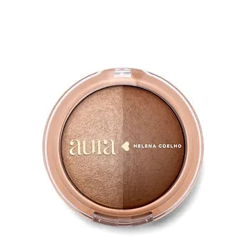 DUO BLUSH TAN-TASTIC AURA BY HELENA COELHO