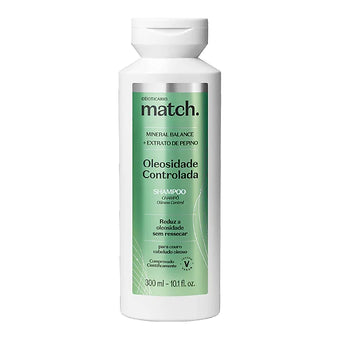 SHAMPOO MATCH OLEOSIDADE CONTROLADA, 300ML