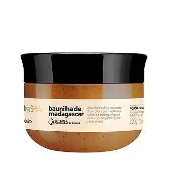 Esfoliante Óleo Desodorante Nativa SPA Baunilha de Madagascar 200g