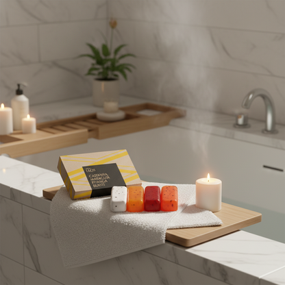 Savon crémeux et exfoliant - EKOS - 4 x 100 g
