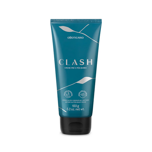 Creme Pré E Pós-Barba Clash, 150g