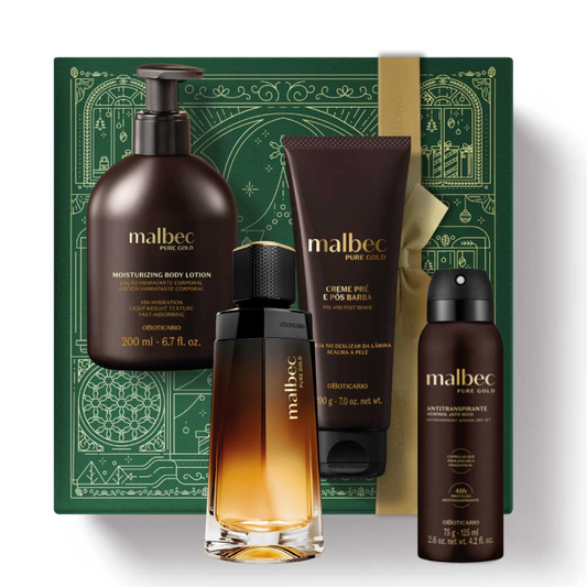 Kit Presente Malbec Pure Gold