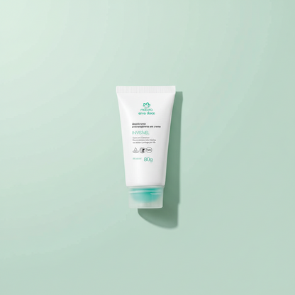 Antitranspirante Natura Erva Doce em Creme Invisivel 48h 80g