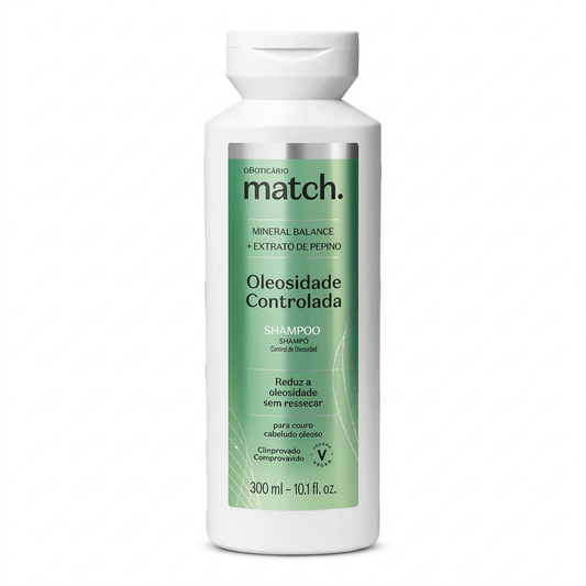 SHAMPOOING CONTRÔLÉ À L'HUILE MATCH, 300ML