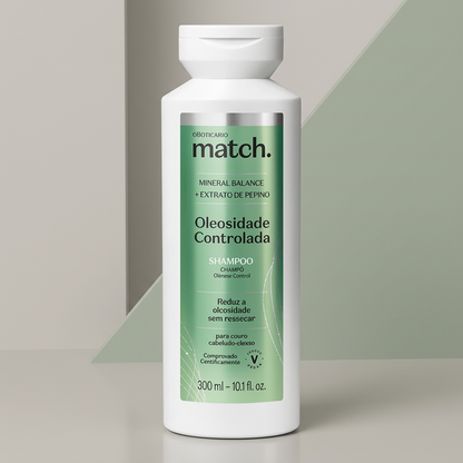 SHAMPOOING CONTRÔLÉ À L'HUILE MATCH, 300ML