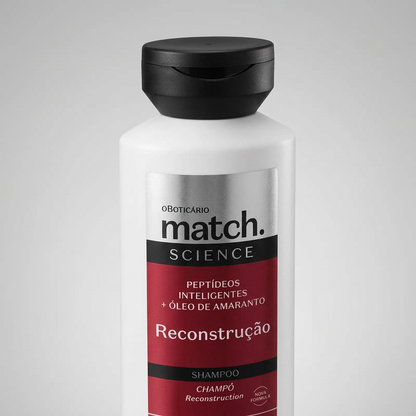Shampoo Match Science Reconstrução 300ml