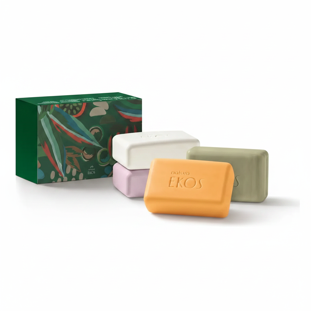 Natura Ekos Sabonetes Sortidos Riquezas da Floresta | Kit 4x100g