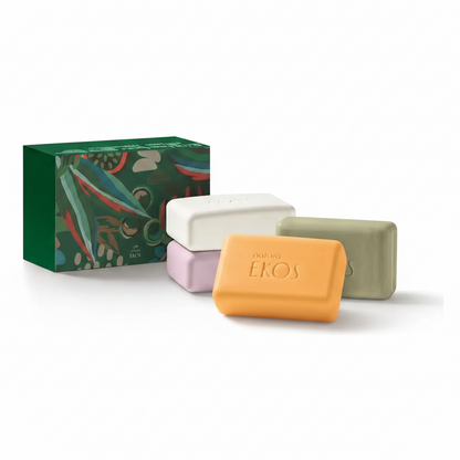 Natura Ekos Sabonetes Sortidos Riquezas da Floresta | Kit 4x100g