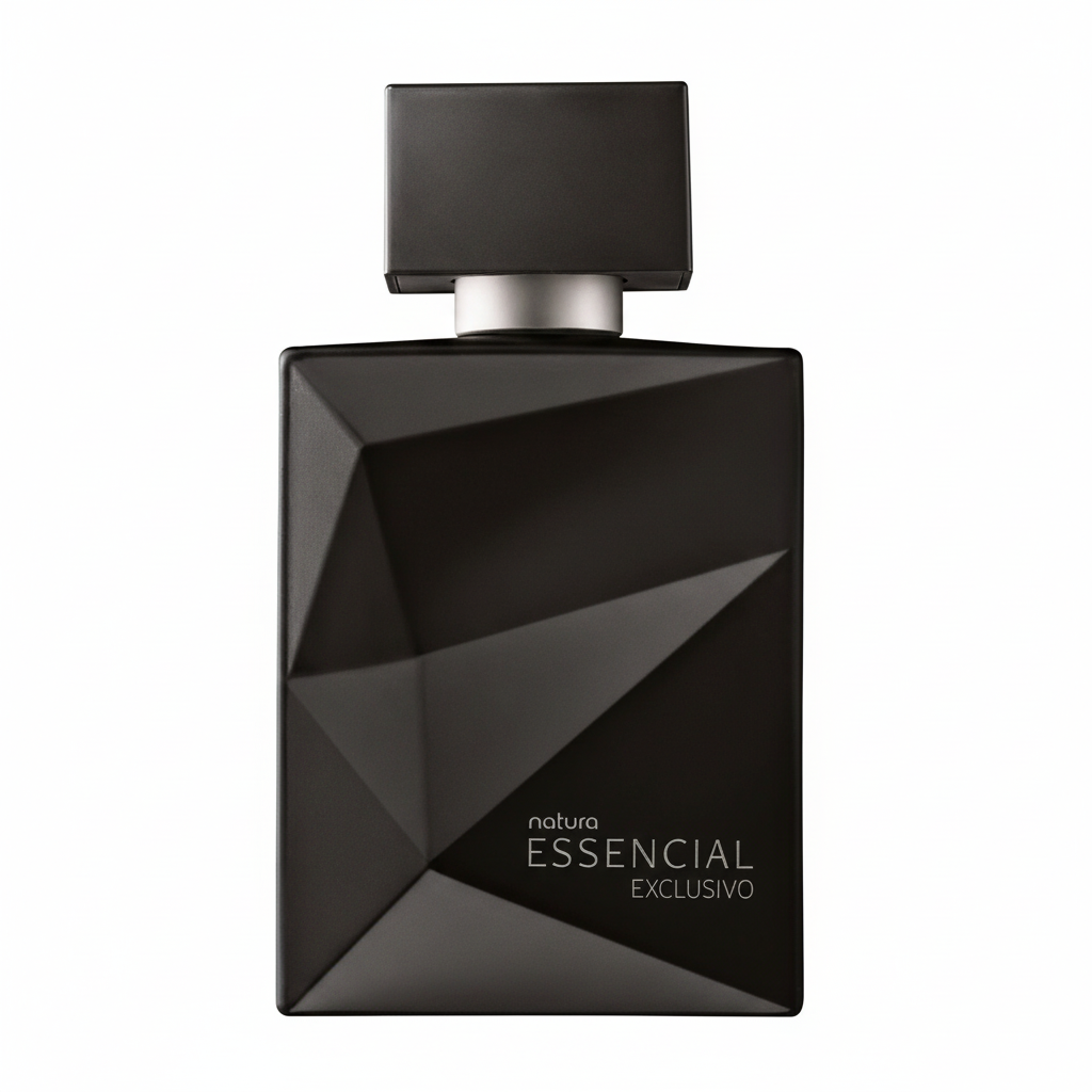 Essencial Exclusivo Homme 100ml - Flacon noir sur fond blanc