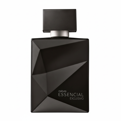 Essencial Exclusivo Homme 100ml - Flacon noir sur fond blanc