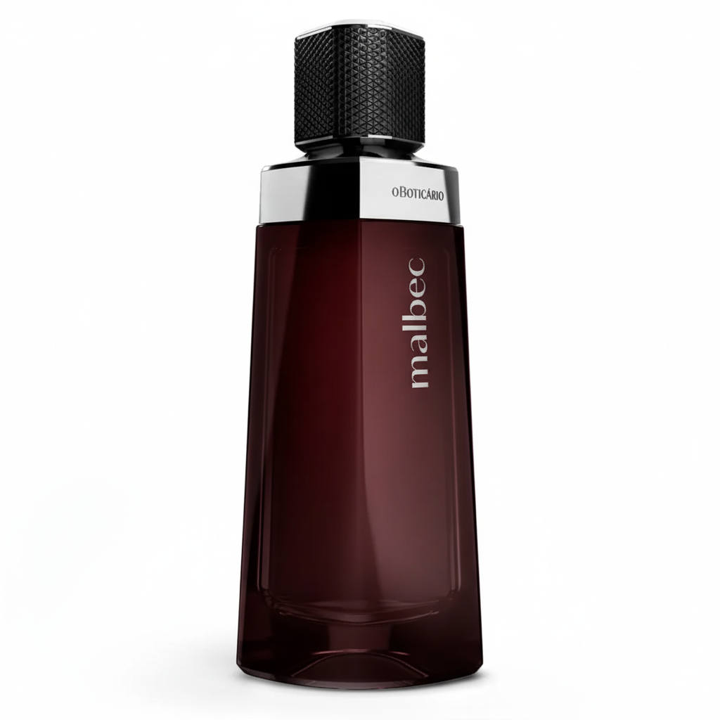 O Boticário Malbec Tradicional Eau de Toilette 100ml - Vue frontale fond blanc