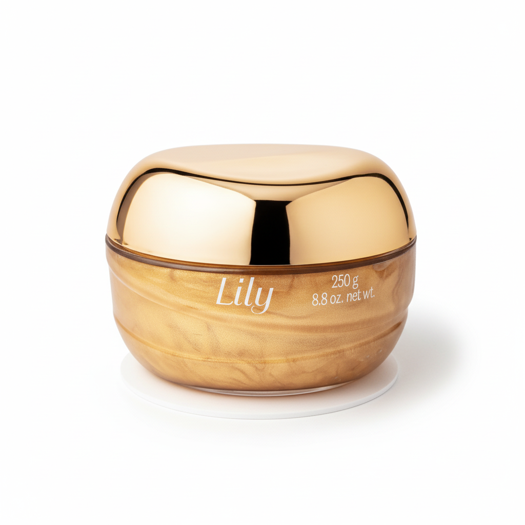 Gelée Illuminatrice Lily Glow - Detalhe do Pote