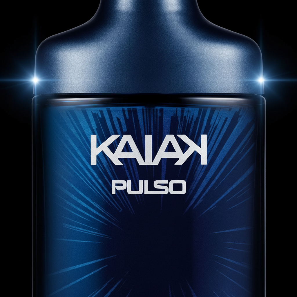 Kaiak Pulso close-up rótulo