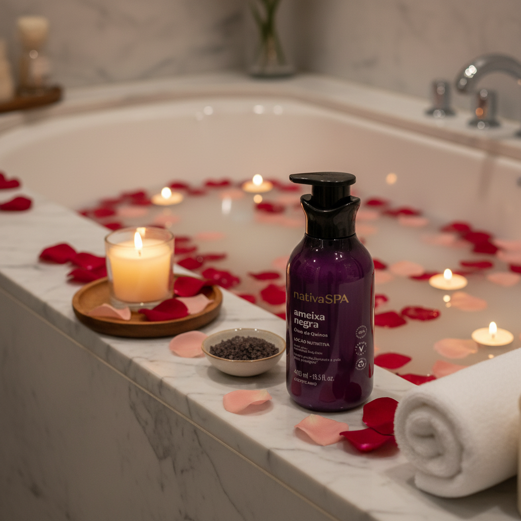 Nativa Spa em banheira luxuosa spa