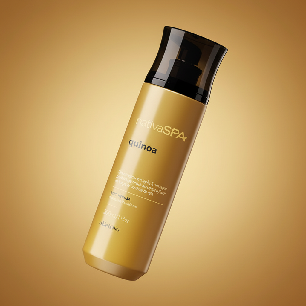 Body Splash Nativa SPA Quinoa 200ml - degradê dourado
