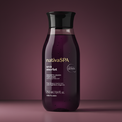 Savon Nativa Spa Uva Merlot – angle 45 degrés