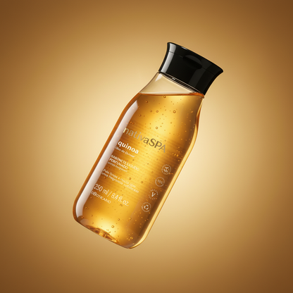 Sabonete Líquido Nativa SPA Quinoa 250ml - degradê dourado