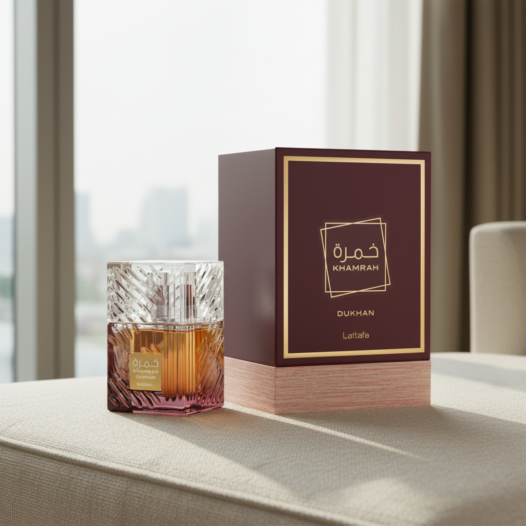 Lattafa Khamrah Dukhan - Quarto Hotel Luz Natural