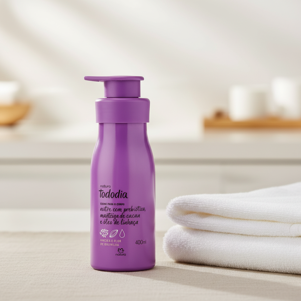 Creme Tododia Natura - ambiente spa minimalista