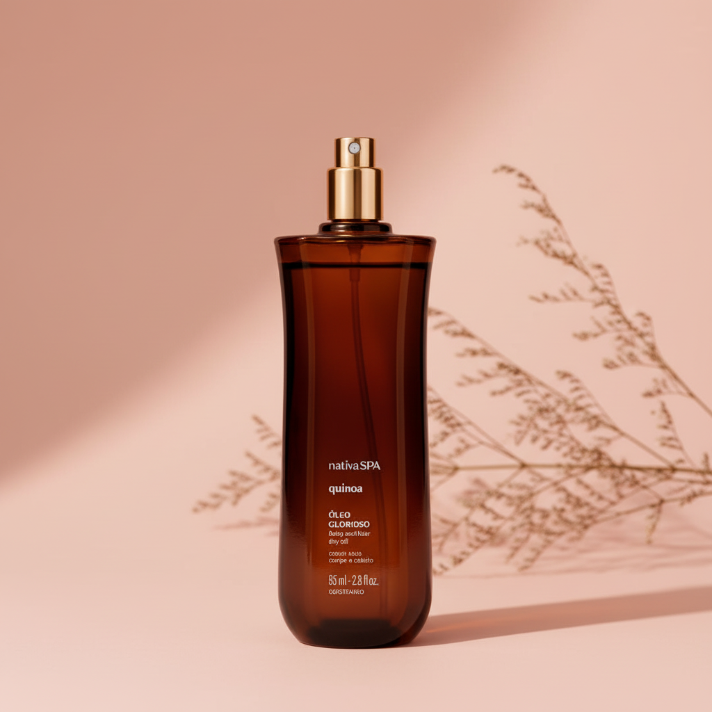 Óleo Multifuncional Glorioso Nativa SPA Quinoa 85ml - rosa blush