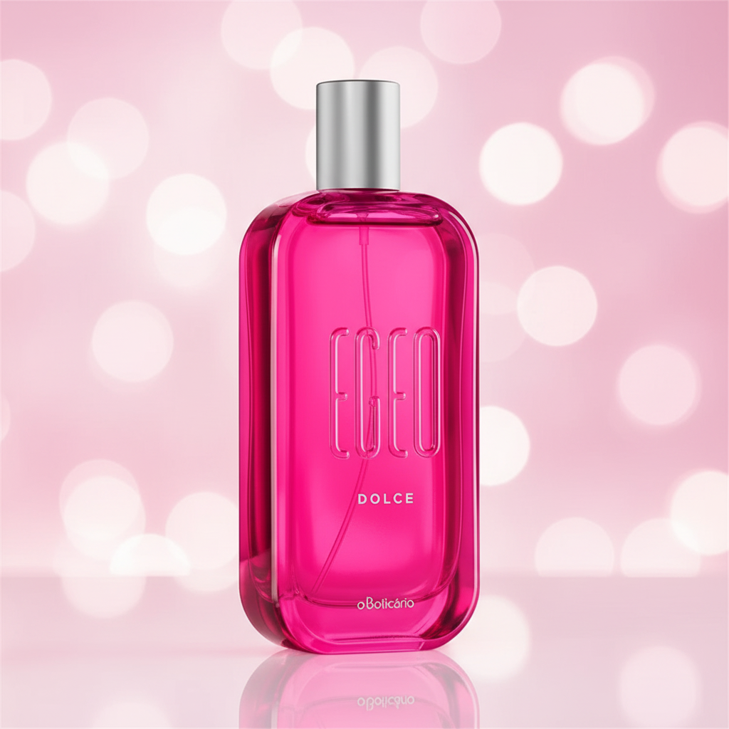 Egeo Dolce O Boticário – close-up bokeh rosa