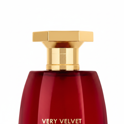 Maison Alhambra Very Velvet Rouge 100ml - detalhe textura