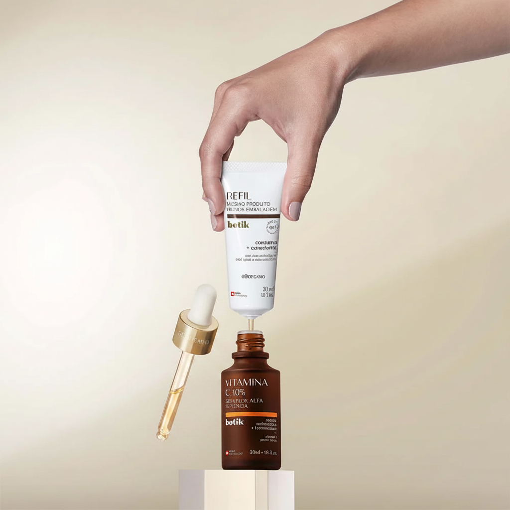 Refil Sérum Vitamina C 10% Botik - Conceito Refil Sustentável