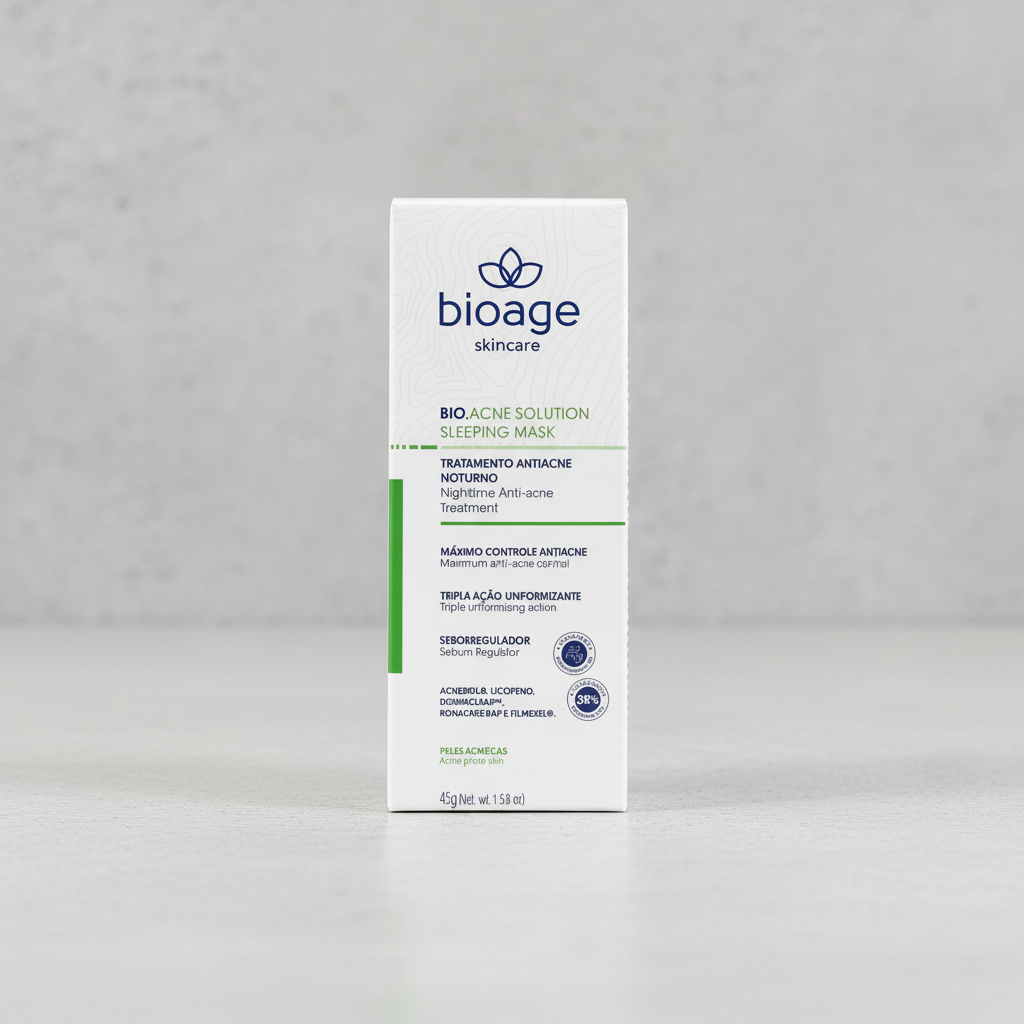 Bioage Sleeping Mask - lifestyle concreto cinza