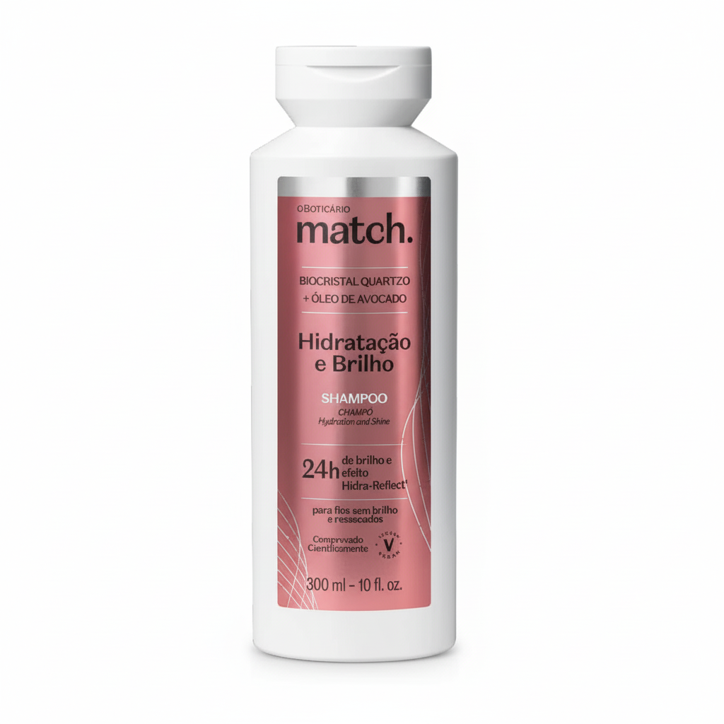 Shampooing Match Hydratation et Brillance 300 ml - Vue principale