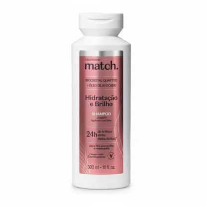 Shampooing Match Hydratation et Brillance 300 ml - Vue principale