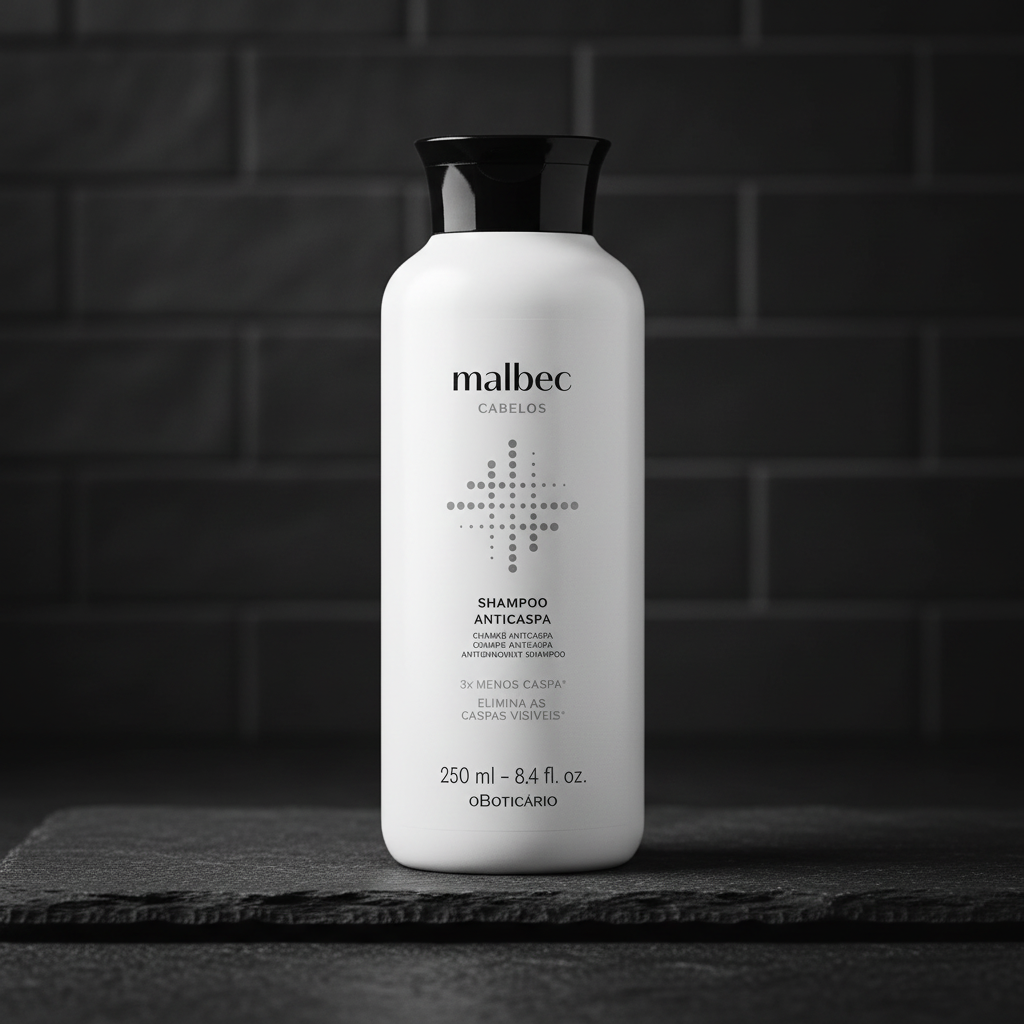 Shampoo Malbec Club Anticaspa 250ml - banheiro