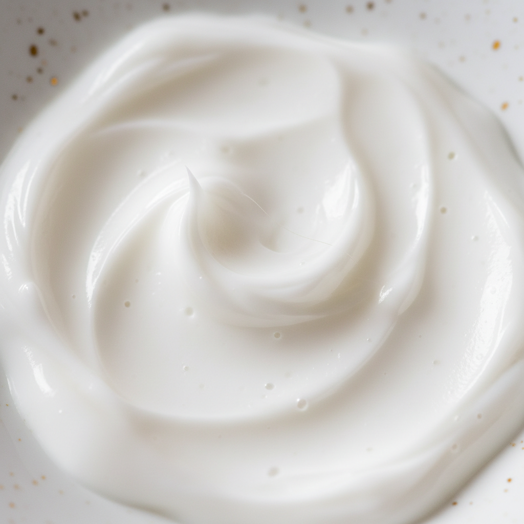 Texture crémeuse riche du masque capillaire
