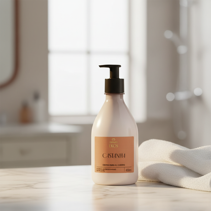 Leite Hidratante Corporal Castanha Ekos Natura 400ml - Spa Mármore